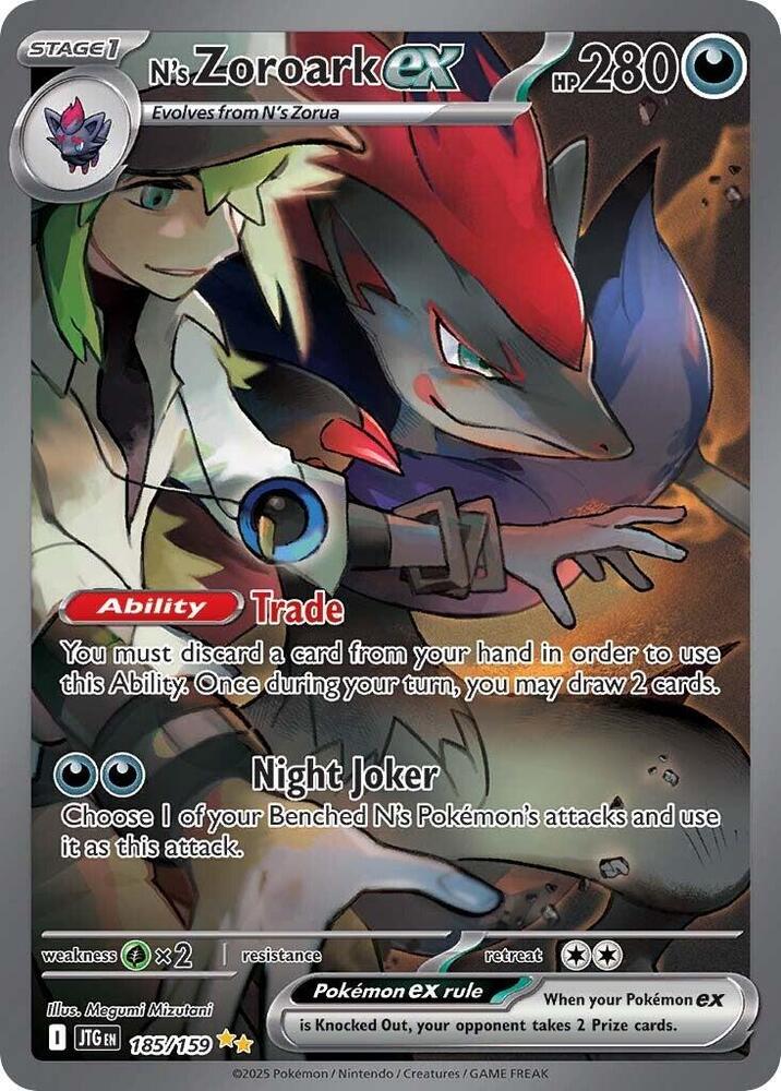 N’s Zoroark ex 185/159