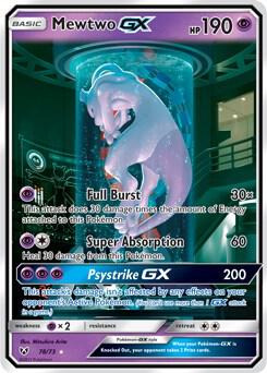 Mewtwo GX 78/73