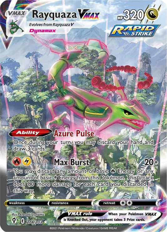 Rayquaza Vmax 218/203