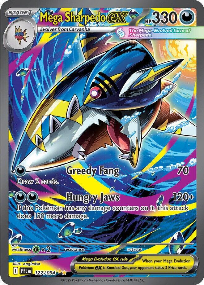 Mega Sharpedo ex 127/094