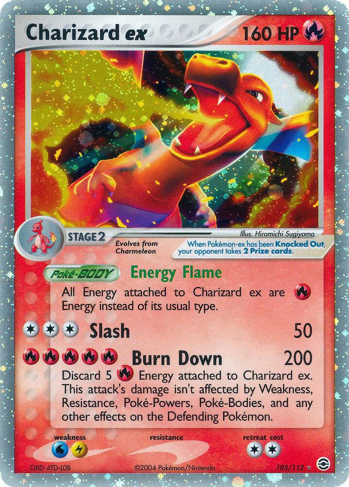 Charizard ex 105/112