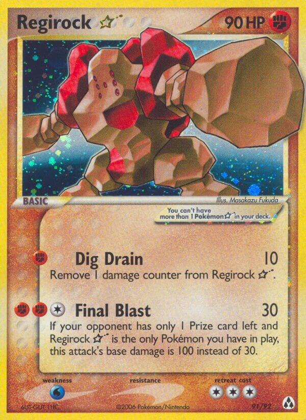 Regirock Star 91/92