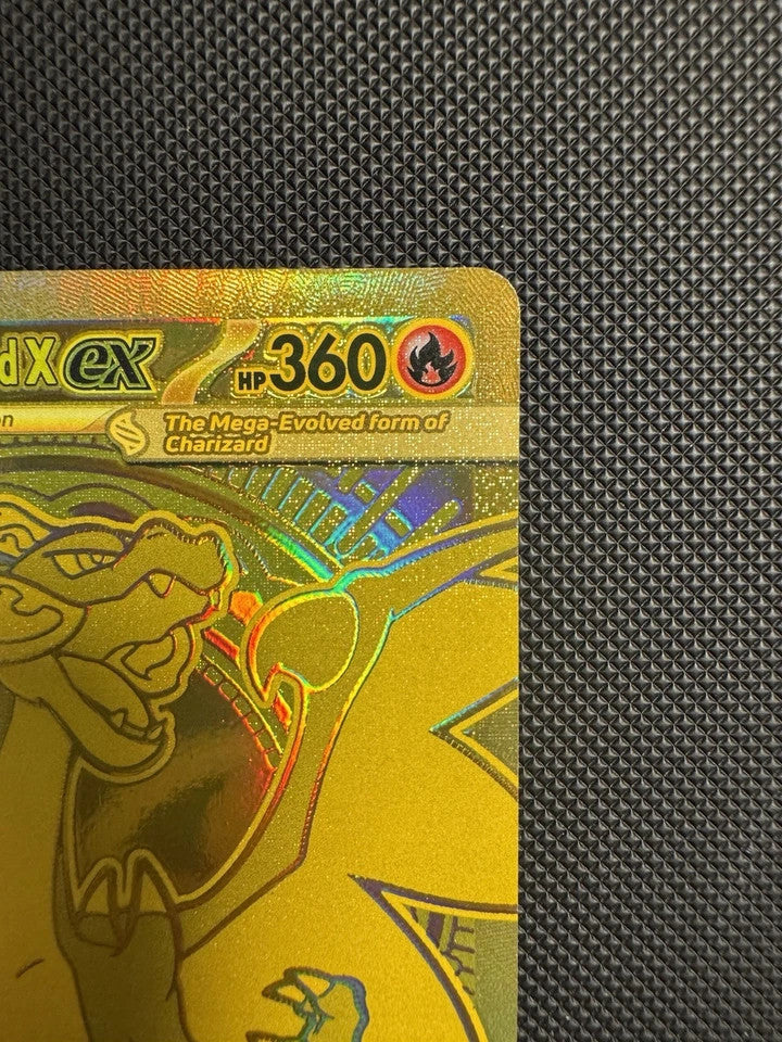 Mega Charizard X EX 130/094 Phantasmal Flames Hyper Rare Gold